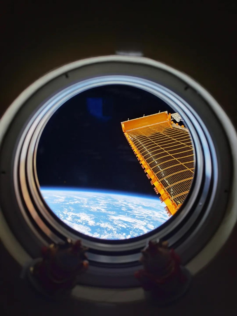 นักบินอวกาศ “เสินโจว-12” ถ่ายภาพความสวยงามของอวกาศ_fororder_微信图片_202109011920055