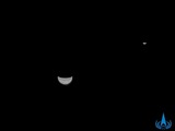 中国の火星探査機「天問1号」、地球と月を撮影した画像を送信