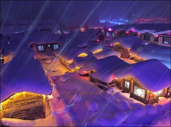 หมู่บ้านหิมะของจีน-สวนป่าซวงเฟิงมณฑลเฮยหลงเจียง
