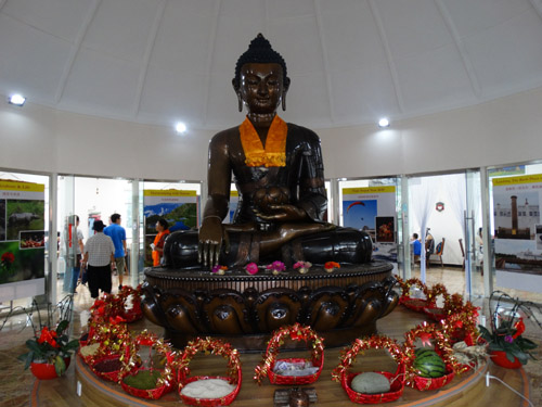 पैचिङमा नेपाल प्रचार गर्दै लुम्बिनी शान्ति वाटिका