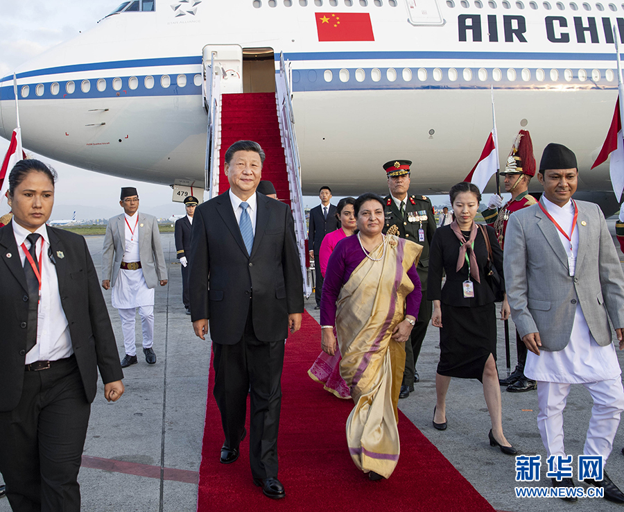 चिनियाँ राष्ट्राध्यक्ष सी र नेपाली राष्ट्रपति भण्डारीबीच भेटवार्ता