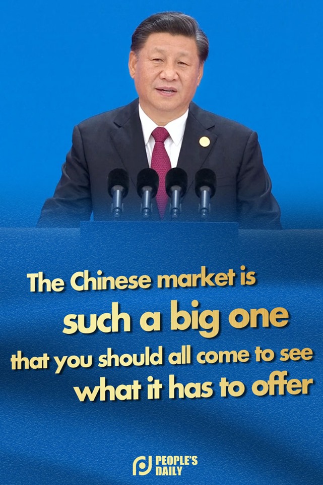 चीनका राष्ट्राध्यक्ष सी चिन फिङको सम्बोधन