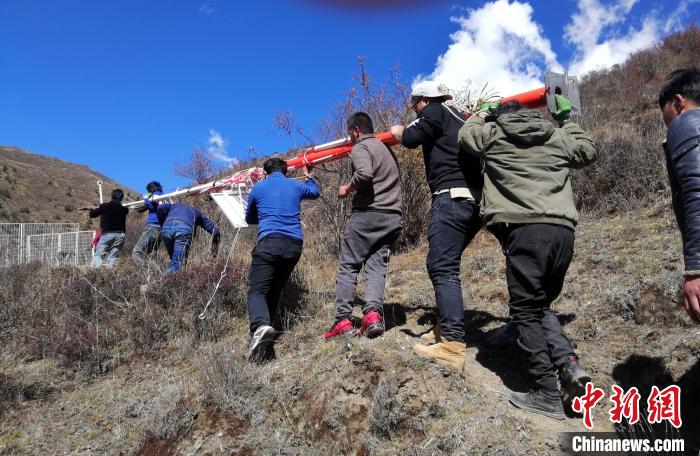 तिब्बतका सबै गाउँहरूमा मौसम पूर्वानुमान यन्त्र स्थापना