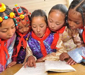तिब्बत स्वायत्त प्रदेशका सबै नागरिकमा आधारभूत शिक्षा प्राप्त