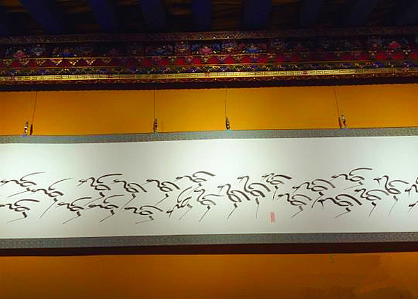 तिब्बतद्बारा तिब्बती भाषा पिलि कला व्यक्तिगत प्रदर्शनीको संयोजन