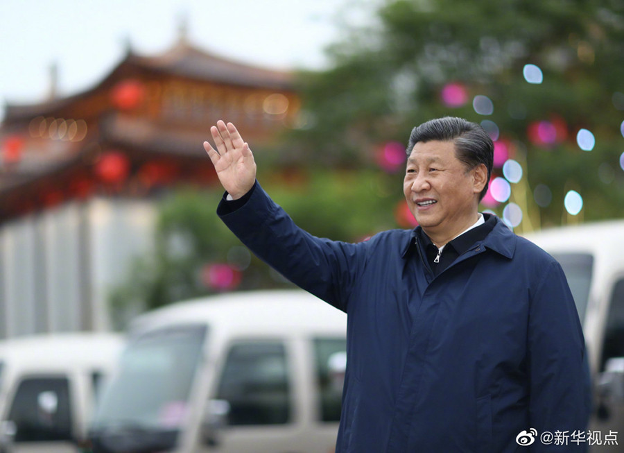 चीनका राष्ट्राध्यक्ष सी चिनफिङ सि आनमा