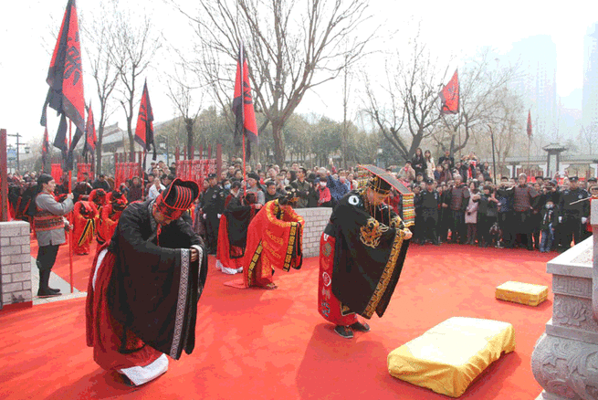 漢城湖春節文化廟会提灯祭り2018が西安で開催