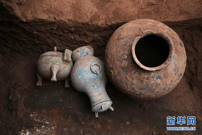 陝西省で2000年以上前の酒を発見